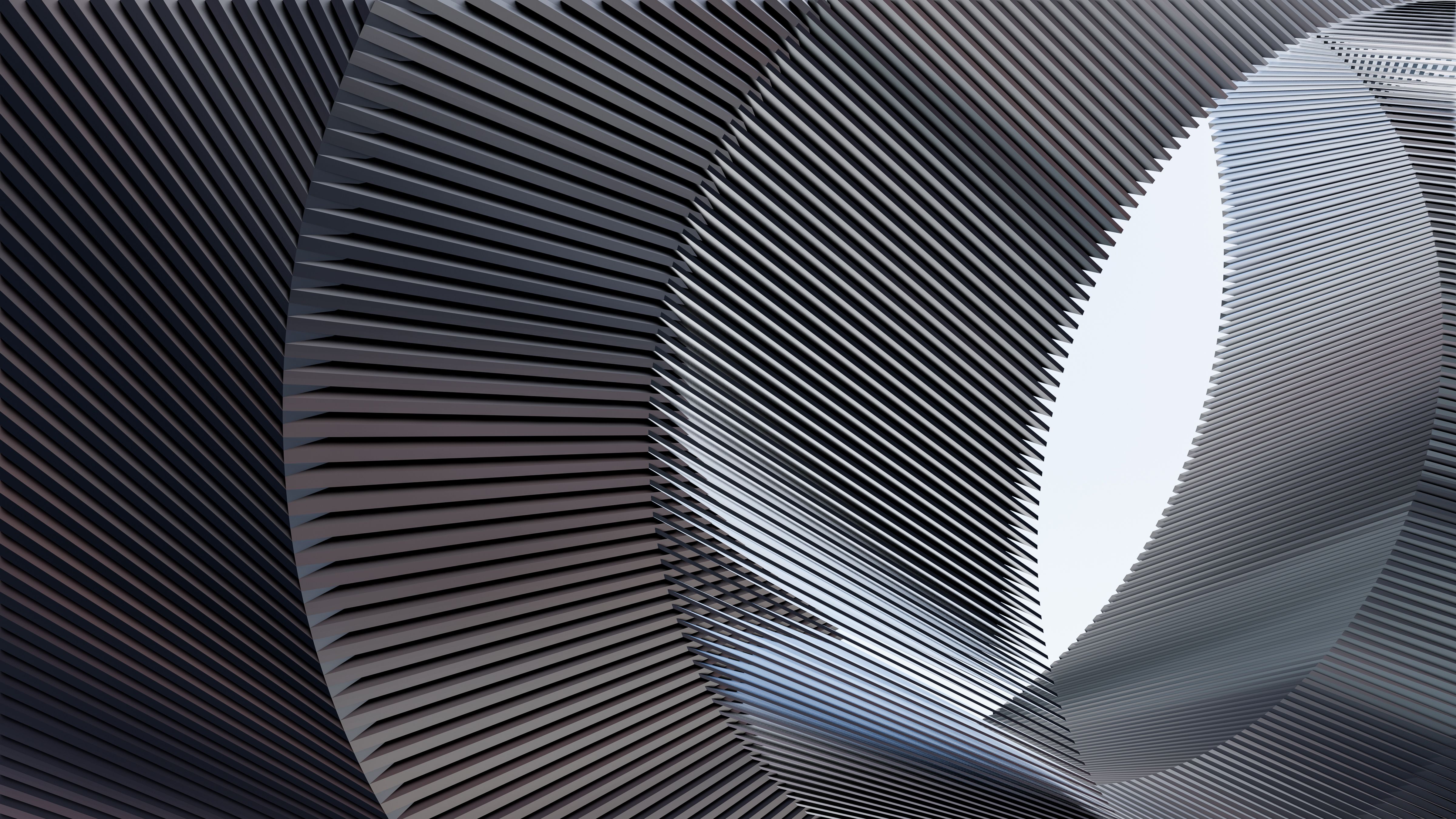 Abstract architectural detail